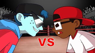 Calobi vs Verbalase  Cartoon Rap Battle [upl. by Ainevul]