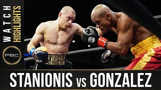 Stanionis vs Gonzalez HIGHLIGHTS December 16 2020  PBC on FS1 [upl. by Snowber]