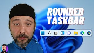 Customize Windows 11 Taskbar MacOs look  RoundedTB [upl. by Nauwaj]