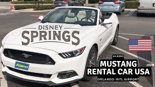 Mustang Rental car  Alamo  Orlando Intl Airport [upl. by Edra]