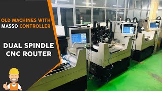 Dual Spindle Machines with MASSO Controllers [upl. by Ydnic814]