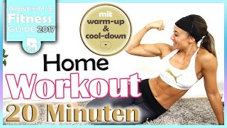 Workout für Zuhause  20 Min HIIT für Anfänger amp Fortgeschrittene  Ganzer Körper trainieren [upl. by Iredale]