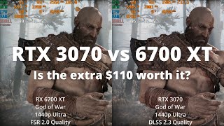 RTX 3070 vs RX 6700 XT The Ultimate Comparison [upl. by Enohs151]