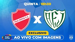 VILA NOVA X JATAIENSE  AO VIVO COM IMAGENS  GOIANÃO 2025 NA TBC  06032025 [upl. by Ellened]