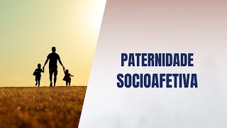 Paternidade socioafetiva [upl. by Langbehn]