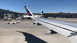 Volaris airbus A320 push back and takeoff in Tijuana international airport [upl. by Ehcnalb]