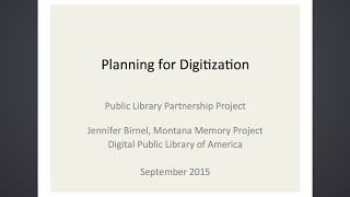 Planning for Digitization [upl. by Ayekal]