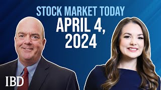 Stock Market Today April 4 2024 [upl. by Notloc]