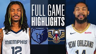 GRIZZLIES at PELICANS  FULL GAME HIGHLIGHTS  December 19 2023 [upl. by Kroy]