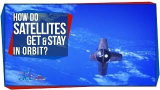 How Do Satellites Get amp Stay in Orbit [upl. by Jacobs976]