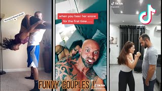 Funny Couples Moments on TikTok  TRY NOT TO LAUGH [upl. by Krueger2]