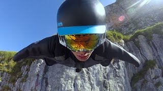 GoPro Majestic Wingsuit Flight in Switzerland [upl. by Earley726]