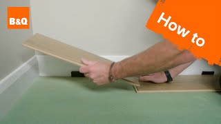 How to lay laminate flooring [upl. by Dumanian]