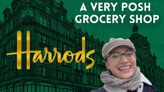 Luxury Grocery Shopping Tour at HARRODS [upl. by Ennaear184]