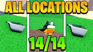 ALL 14 CAR PART LOCATIONS IN CAR DEALERSHIP TYCOON EASY GUIDE [upl. by Sheehan615]