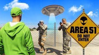 BREAKING Into AREA 51 In GTA 5 Secret [upl. by Whyte811]