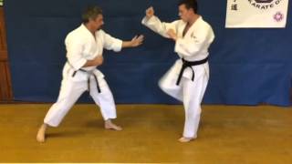 Goju Ryu Karate  Ippon Kumite Takedowns [upl. by Nawoj]