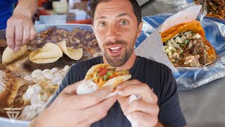 Ultimate TIJUANA TACO TOUR 🇲🇽 Mexican Street Food in Tijuana Mexico [upl. by Caralie]