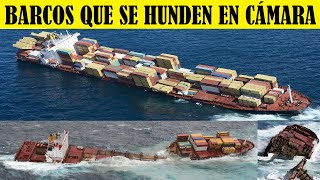 Top 10 Barcos Gigantes Que Se Hundieron en Cámara [upl. by Douty48]