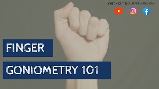 Finger Range of Motion Goniometry [upl. by Hsenid]