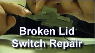 Fixing a Broken Kenmore  Whirlpool Lid Switch for Free [upl. by Odessa3]