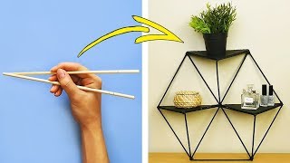 36 IDEAS BRILLANTES DE DECORACIÓN PARA TU HOGAR [upl. by Asial565]