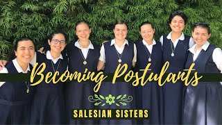 BECOMING POSTULANTS  Salesian Sisters West Vocations [upl. by Eiramanitsirhc]