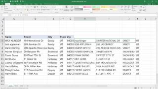 Excel 2016 How to Auto Capitalize Text Upper Lower and Proper HD [upl. by Kirsten279]