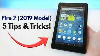 Amazon Fire 7 New 2019 Model Tips and Tricks [upl. by Sirah]