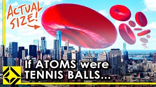 VFX Artist Reveals the True Scale of Atoms [upl. by Blight358]