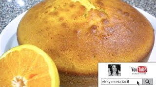 PAN DE NARANJA  VickyRecetaFacil [upl. by Reider]