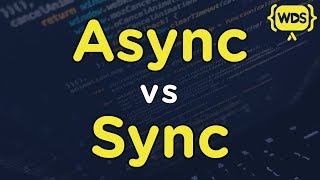 Asynchronous Vs Synchronous Programming [upl. by Nauj]