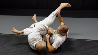 Low Risk Sweep From Closed Guard  BJJ Flower Sweep [upl. by Nnyrat606]