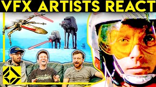 VFX Artists React to STAR WARS Bad amp Great CGi [upl. by Acsicnarf]