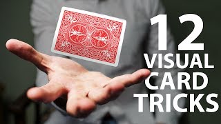 12 VISUAL Card Tricks Anyone Can Do  Revealed [upl. by Cohen80]