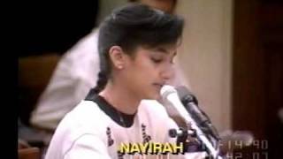 Nayirah Kuwaiti girl testimony [upl. by Jonme]