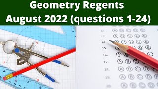 Geometry Regents August 2022 Questions 124 [upl. by Rab387]