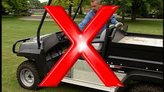 Safe Operation of Club Car Utility Vehicles [upl. by Alejna]