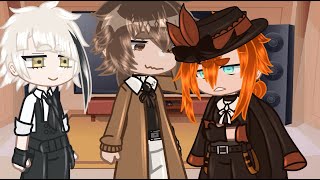 BSD React To Chuuya Nakahara  Bungo Stray Dogs  Gacha Club [upl. by Brechtel]