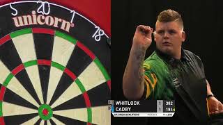 Cadby V Whitlock UK Open qualifier Last 32 [upl. by Levitt]