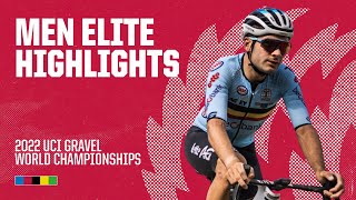 Men Elite Highlights  2022 UCI Gravel World Championships [upl. by Ais]