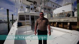 2021 Viking 46 Billfish Walkthrough [upl. by Brooking]