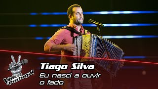 Tiago Silva  quotEu nasci a ouvir o fadoquot  Prova Cega  The Voice Portugal [upl. by Rudolfo7]