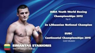 AIBA Boxer of August  Eimantas Stanionis [upl. by Folly]