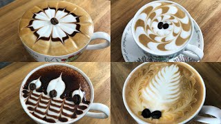 Making latte art at home 1 [upl. by Nuahsyd]