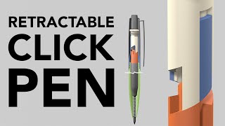 How a Retractable Ballpoint Pen Works [upl. by Dickie]