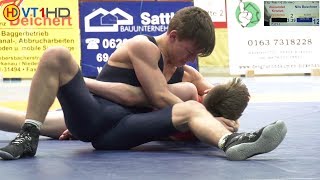 RINGEN  Deutsche Meisterschaft 2017 Cadets Greco  63kg GOLD [upl. by Marra]