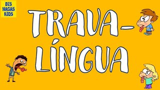 TRAVA LÍNGUA  Desafio Trava Língua  Desafio Folclore [upl. by Tewell]