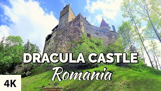 A Tour of Bran DRACULA Castle  Transylvania  Romania  4K [upl. by Felise30]