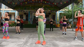 23 Minute Exercise Routine To Lose Belly Fat  Zumba Class [upl. by Lashonda]